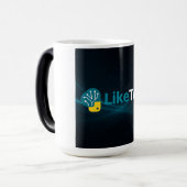 LikeTAC Tasse Weiß (Vorderseite Links)
