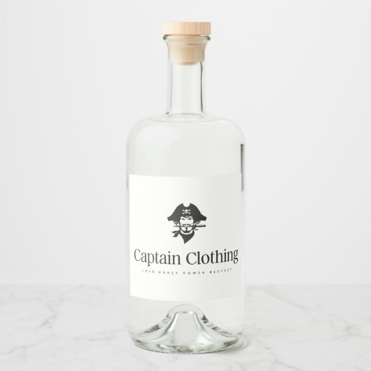 Likör Alkoholflaschenetikett (Vorderseite)