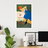 Likör Strega Vintage-Werbeplakat Poster (Heimbüro)