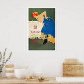 Likör Strega Vintage-Werbeplakat Poster (Küche)