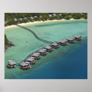 Likuliku Lagoon Resort, Malolo Island, Fidschi Poster