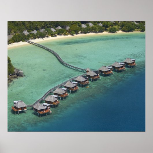 Likuliku Lagoon Resort, Malolo Island, Fiji Poster (Vorne)