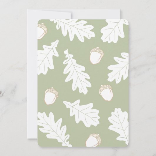 Lil Acorn - Abzweigung Einladung (Rückseite)