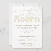Lil Acorn - Abzweigung Einladung (Vorderseite)