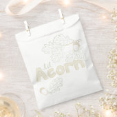 Lil Acorn Sketch Baby Dusche Geschenktütchen (Ausgeschnitten)