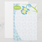 Lil Affe-personalisiertes Briefpapier (Vorne/Hinten)