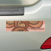 Lil Affen an Bord! Autoaufkleber (Auf Auto)