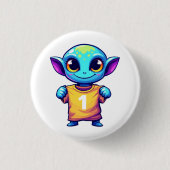 Lil' Alien Button (Vorderseite)