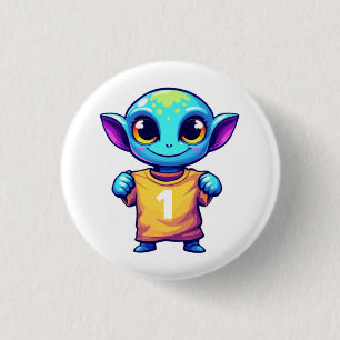 Lil' Alien Button