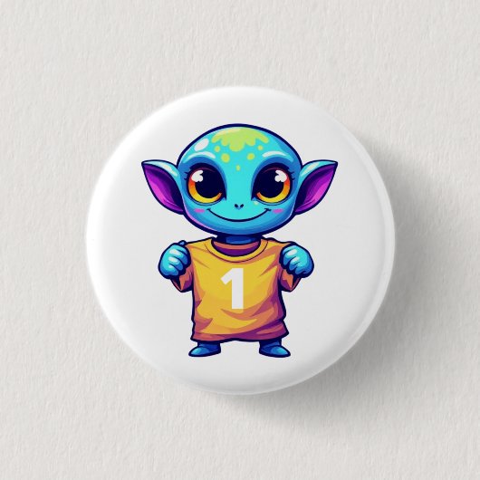 Lil' Alien Button (Vorderseite)