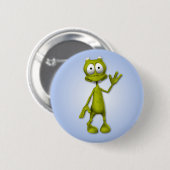 Lil alien-Knopf Button (Vorne & Hinten)