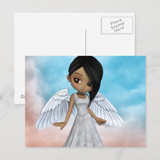 Lil Angels Postkarte (Vorne/Hinten)