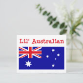 Lil' Australian Postcard Postkarte (Stehend Vorderseite)