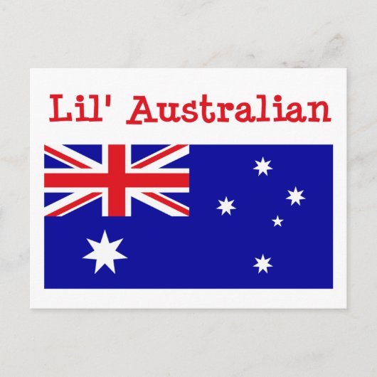 Lil' Australian Postcard Postkarte (Vorderseite)