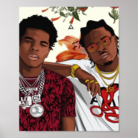 LIL BABY x GUNNA Poster (Vorne)