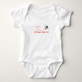 Lil Bam-bee-no Baby Bodysuit  Baby Strampler