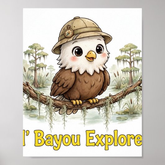 Lil' Bayou Explorers Adler Poster (Vorne)