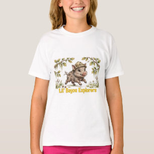 Lil' Bayou Explorers Boar Bayou Szene Tee