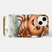Lil' Bayou Explorers Crawfish iPhone 14 Hülle (Rückseite (Horizontal))