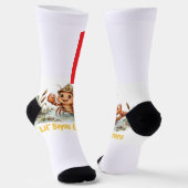 Lil' Bayou Explorers Crawfish Socken (Gewinkelt)