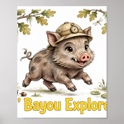 Lil' Bayou Explorers-Eberposter Poster (Vorne)