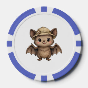 Lil' Bayou Explorers Fledermaus-Pokerchips Pokerchips