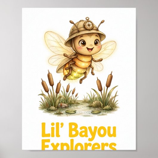 Lil' Bayou Explorers Glühwürmchen Poster (Vorne)