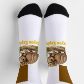 Lil' Bayou Explorers Gürteltier Socken (Oben)