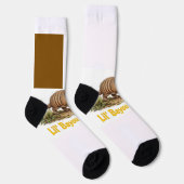 Lil' Bayou Explorers Gürteltier Socken (Rechts)