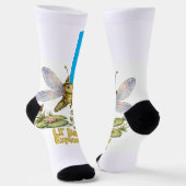 Lil' Bayou Explorers Libellen-Socken Socken (Gewinkelt)