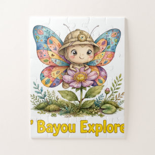 Lil' Bayou Explorers Schmetterling 30-Teile Kinder Puzzle