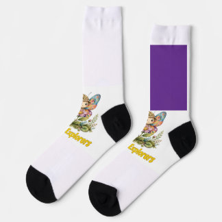 Lil' Bayou Explorers Schmetterlings-Socken Socken