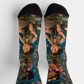 Lil' Bayou Explorers Team Muster Socken (Oben)