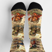 Lil' Bayou Explorers Tiere Pattern Socken (Oben)