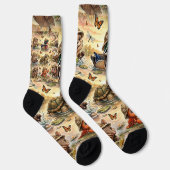 Lil' Bayou Explorers Tiere Pattern Socken (Rechts)