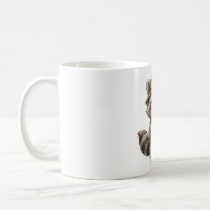 Lil' Bayou Explorers Waschbär-Tasse Kaffeetasse