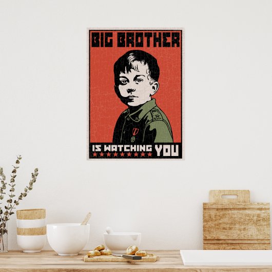 Li'l Big Brother Poster (Küche)