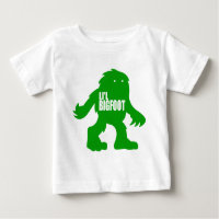 LI'L BIGFOOT entzückendes Logo - niedliches grünes