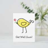 Lil' Birdie Postkarte (Stehend Vorderseite)