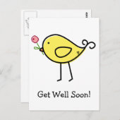 Lil' Birdie Postkarte (Vorne/Hinten)