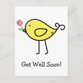 Lil' Birdie Postkarte (Vorderseite)