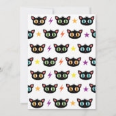 Lil Black Kätzchens Einladung (Rückseite)