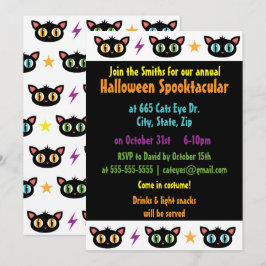 Lil Black Kätzchens Einladung