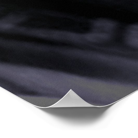 Lil' Blue Poster (Ecke)