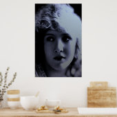 Lil' Blue Poster (Küche)