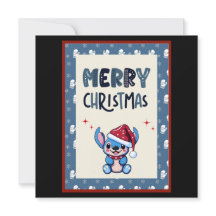 Lil Blue Süsse sagt "Frohe Weihnachten"