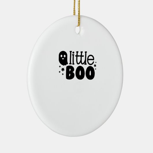 Lil Boo Halloween 2025 Keramik Ornament (Rechts)