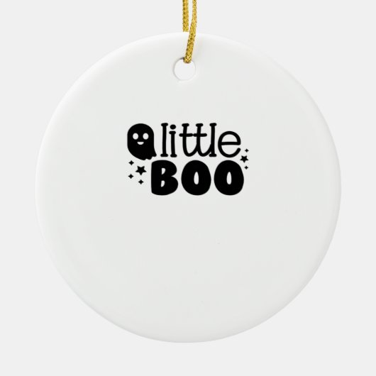 Lil Boo Halloween 2025 Keramik Ornament (Vorne)