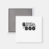 Lil Boo Halloween 2025 Magnet (Vorderseite/Rückseite)