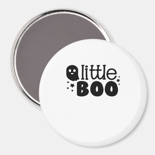 Lil Boo Halloween 2025 Magnet (Vorderseite/Rückseite)